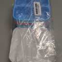 6 Pcs Snack Box Container Set, Reusable 3&4 Compartment Meal Prep Snack Containers for Adults Kids Toddler, BPA-Free Divided Lunchable Container for School, Work and Travel (5 Color)