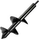 Auger Drill Bit for Planting 4"x12",Garden Plant Flower Bulb Bedding Planter Auger Spiral Drill Bit,Easy Planter Garden Auger,Post Hole Digger for 3/8 Hex Drive Drill