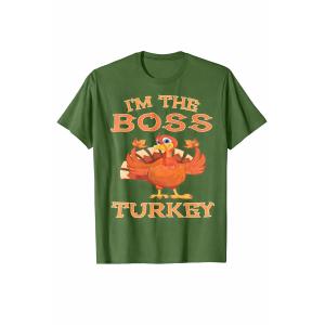 I'm The Football Turkey Family Matching Thanksgiving Sports T-Shirt, Large