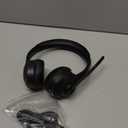 AOC Wireless Headset with Mic for Work, Bluetooth 5.4 Computer Headphones with USB-C Dongle, Clear Call Mic, 30H Battery, One-Touch Mute for PC, Laptop, Home Office, Zoom, Phones - Black