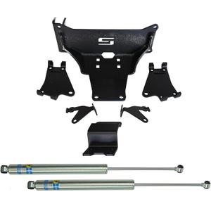 RealTruck SUPERLIFT SUSPENSION Dual Stabilizer Kit for Ford F-250/F-350 | Bilstein 5100 Series Cylinders | 92752 | Fits 2023-2024 Ford F-250/F-350 4WD No Lift Height to Any Lift Height