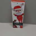 Christmas Santa Bubble Wand Machine for Kids Maker Blower Toys Christmas Basket Stocking Stuffers Birthday Gift Outdoor Indoor Automatic for 3 4 5 6 7 8 + Year Old Toddlers Little Girls Boys