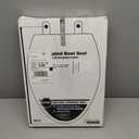 KOHLER 20110-96 Brevia, Slow Close Toilet Seat, Elongated Toilet Seat, Grip-Tight Bumpers Quick-Attach Hardware, Biscuit