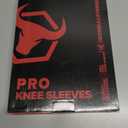 Iron Bull Strength Knee Sleeves for Powerlifting (7mm) - Weightlifting Knee Compression Sleeve for Squats - Knee Brace Support for Gym, Workout, Fitness (X-Large)