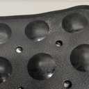 Yimobra Non Slip Bathtub Mat 40 x 16 Inch, Extra Long Shower Mat with Drain Holes, Machine Washable Baby Bath Mats, Strong Suction Cups for Bathroom Floor, Black