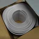 Vinyl Strap Roll, Perfect for Patio Furniture, Pool, Lawn, Garden, Make Your Own Replacement Straps, 20 Free Fasteners, 2" Wide x 20' Length, White