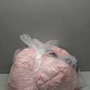 ANGIYUIN Pink Girls Comforter Sets Full Size 5 Pieces Shabby Chic Ruffle Kids Bed in A Bag with Sheets Farmhouse Soft Fluffy Bedding Comforter Sets with Pillowcases(Pink Full)