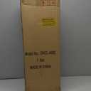 DECORKEY Large Farmhouse Wooden Metal Lantern Set of 3, 27''/22''/15'' H Rustic Decorative Indoor & Outdoor Hanging Candle Lanterns, Wooden Outdoor Lanterns for Patio Front Porch Table, Brown