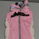 Lelepet Dog Coat Warm Dog Winter Coat Waterproof Dogs Jacket with Harness Built in Reflective Pet Fleece Vest Zip-Up Cold Weather Coats for Small Dogs Turtleneck & Windproof Coats Yorkie Pink, Small