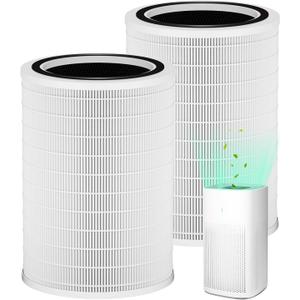 12010 Filter Replacement, Compatible with Clorox Large Room Air Purifier 11010 & 11011, 1,500 Sq. Ft. Capacity (12010 Filter)