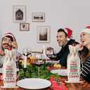 Funny Christmas Wine Bag, Have Yourself a Merry Little Christmas Wine Bags for Wine Bottles Gifts, Merry Xmas New Year Vacation Party Decorations Gifts for Women Men