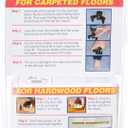 GBW Squeeeeek No More 3233 Kit Eliminates Floor Squeak Through Carpet