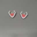 REEYEAR Cute Pink Cat Ears Fits for HypreX Cloud/Cloud Stinger/Cloud Flight Headsets, Universal Fit Lovely Kitty Adjustable Attachment Straps for Video Live Gaming Headphone,White & Pink