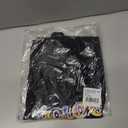 Unisex-Adult Standard Multi Colored Painted Tee (Black, XXL)