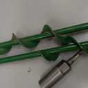 360 Adjustable Tent Stakes Dog Tie Out Stake Heavy Duty Trampoline Stakes 2 Pack Screw in Ground Anchors High Winds for Tent, Trampoline,Inflatable Christmas Decoration,Swing Sets 12 inch(2 X 12)