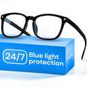 Gaoye Blue Light Blocking Glasses  Fashion Square Eyeglasses, Anti UV Ray Computer Gaming Glasses Blue Blockers for Women/Men