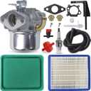 215369 Carburetor Replaces For Briggs Stratton Intek 190 Engine 850 Series 6.75 OHV, 900 Series Intek 190cc 205cc 206cc, Nikki 214706 696065 215434 697422 214706T 798654 792970 811064 32711242 797180