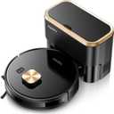 Robot Vacuum and Mop, 11500 Pa Suction, 3-in-1 Robotic Vacuum with Smart LiDAR Navigation, 90 Day Self-Emptying,160 Min Runtime,App/Alexa/Voice Control, Ideal for Pet Hair, Carpet & Hard Floor
