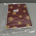 Qeheb Vintage Christmas Snowflake Kitchen Towels Set of 2, Red Christmas Dish Tea Towels for Kitchen, Rustic Winter Holiday Xmas Snowflake Decorative Hand Towels for Bathroom Decor, 16X24In