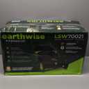 Earthwise LSW70021 21-Inch Width Leaf & Grass Push Lawn Sweeper, Black