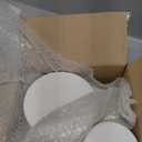 12Pack Diatomaceous Earth Coaster 4/6/8inch Diatomite Plant Saucer Stone Plant Sourcer Instant Dry Water Absorbent Diatomite Tray Water Absorbent Plant Coasters Absorbent Pad Diatomaceous Earth Mat (White)