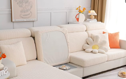 Sofa Cover For Back M ( Beige )