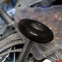 Lounsweer 117 Pcs Garage Door Rollers Hinges Set Bracket Screw Wire Rope Replacement Parts Nylon Garage Wheels Quiet High Load 6200RS Seal Roller Hardware Tune Up Kit for 16 x 7", 18 x 7" Door (Black)