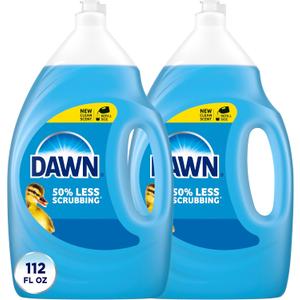 Dawn Dish Soap Ultra Dishwashing Liquid, Dish Soap Refill, Dish Detergent Liquid, Original Scent, 56 Fl Oz (Pack of 2)