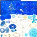 Advent Calendar 2025, 24 Days Spa Jewelry Countdown Calendar for Adult Women, Teen Girls Christmas Advent Calendar with Self Care Kit & Charms Bracelet, Christmas Gift for Mom Wife Girlfriend