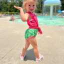 UNICOMIDEA Newborn Baby Floral Romper Infant Playsuits Headband Jumpsuit Toddlers Outfits 70