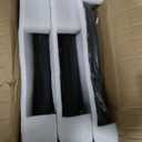 loyoele 9000W Solar Parking Lot Lights 360000LM 7000K LED Solar Street Lights Outdoor Waterproof Dusk to Dawn Street Lights Solar Powered,with Motion Sensor,Yard (Black)