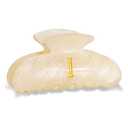 Acrylic Letter Hair Clips for Women - Monogram Hair Claw Alphabet Large Hair Clip, Fashion Glitter Claw Clips Elegant And Durable Hair Accessory, Letter I