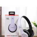 Wireless Headphones Over Ear P47 Super Bass 5.1, Volume Control, Bluetooth, Card Support SD, LED Lights, Compatible with Apple & Android, Built-in Microphone, FM Radio