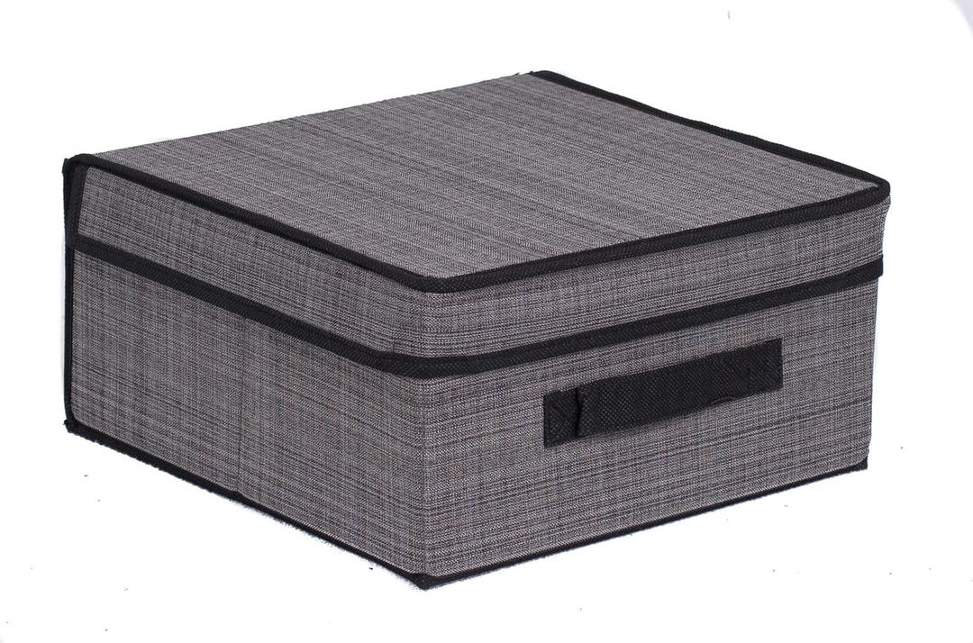 Internet's Best Grey Storage 12” Width x 11” Depth x 5.75” Height