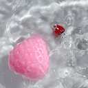 2 x Taba Squishy, Strawberry,Kawaii Squishies PVC Toys,Stress Relieving Fur Ball OPP Packaging Gifts|Squishy Fidget Toys for Anxiety&Relaxation|Perfect Desk Accessory for Adults (Pink(1 Pack))