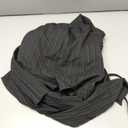 SHENHE Women's Deep V Neck Tie Knot Backless Halter Dress A Line Flowy Ruffle Maxi Dress, Black, Large