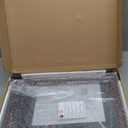 7 Rows Challenge Coin Holder Display Case with HD Tempered Glass Holds 100 coins, Wall-Mountable Military Shadow Box Cabinet with Removable 2-Groove Shelves for Medals and Casino Poker Chips, Mahogany