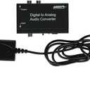 Metra CS-DAC2 Digital TOSLINK/Optical SPDIF to RCA Audio Converter