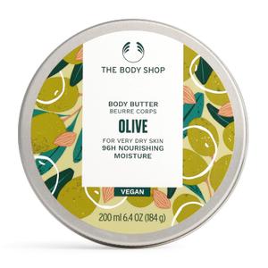 The Body Shop Olive Body Butter  Nourishing & Moisturizing Skincare for Very Dry Skin  Vegan  6.75 oz