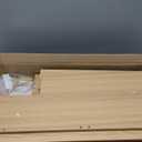 VEVOR Shoe Cabinet with 2 Flip Drawers, Shoe Storage Cabinet for Entryway, Free Standing Shoe Storage Organizer with Rattan Doors for Heels, Boots, Slippers in Hallway, Living Room