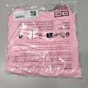 Yousify Womens Sequin Midi Skirts Y2K Elastic High Waisted Lace Trim Sparkly Stretchy Night Out Club Concerts Party Skirt, Size L (Pink)