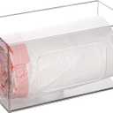 Dispensador de bolsas de basura, soporte para rollo, organizador de cocina acrlico, soporte para caja de almacenamiento para bolsa de basura, bolsa de comestibles, contenedor de plstico para (Estndar)