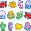 Carson Dellosa 36pc Sea Life Bulletin Board Decorations, Bulletin Board Sea Creatures & Fish Cutouts, Under The Sea Party Decorations, Classroom Decor, Ocean Decor, Summer Bulletin Board Decorations