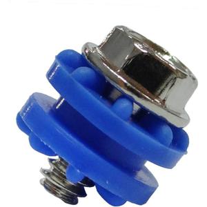 Akust Rubber Anti-Vibration Grommet Ring with #6-32 Screw (16PCS, Blue)