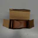 LivTee Car Seat Headrest Hook, Auto Seat Hook Hangers Organizer Interior Accessories for Purse Coats Umbrellas Grocery Bags Handbag, 4-Pack - Blown (Brown)