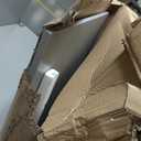 Royxen Washer Dryer Countertop with Solid Wood Core,54W x 27.5D Laundry Countertop with Edge Rails,Washer and Dryer Topper for Laundry Room Organization (Grey)