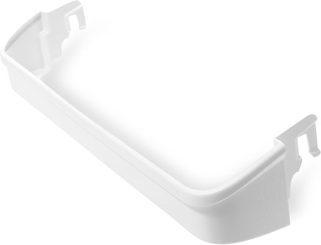 PartsBroz 240338001 Door Bin Shelf Rack for Frigidaire Refrigerator Door Shelf, Kenmore Refrigerator Racks Replacement Part, Electrolux Fridge White Upper Top Shelf Bar Rack Parts AP2115859 PS429871