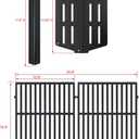 Genesis E310 Grill Replacement Parts 7621 Flavorizer Bars Parts 7524 Grill Grates 65505 Heat Deflector Weber Genesis E-330 E-310 S-330 EP-330 Grill Parts 7620 Flavor Bars Cooking Grates Replacement