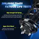 Front Struts Assembly & Sway Bar Links for 2006-2011 Ford Focus 2L, Shock Absorber w/Coil Spring Replace 172257 172258 4PCS