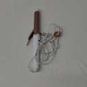 Conair Double Ceramic 1-Inch Curling Iron, 1-Inch Barrel Creates Classic Curls, Hair Curler for Use on Short, Medium, and Long Hair, White (White/Rose Gold)